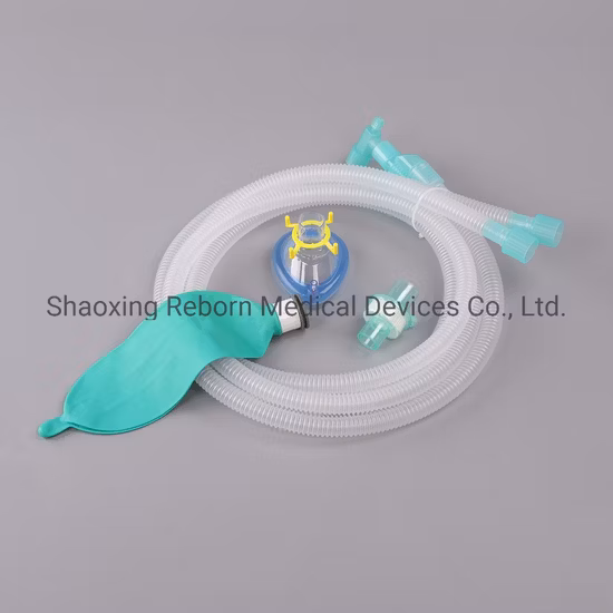 CE 및 ISO 표시 병원용 고품질 일회용 골판지 마취 회로