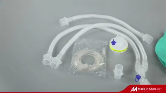 병원 장비 의료 기기를 위한 일회용 의료 기기 인공호흡기 호흡 회로 시스템 호흡 회로 OEM