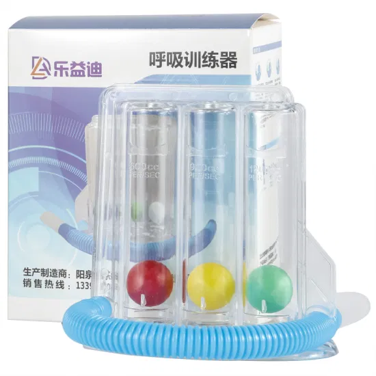 고품질 중국 공장 가격 의료 지원 휴대용 인센티브 폐활량계 호흡 폐 호흡 운동기 트레이너